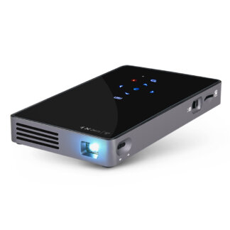 מיני מקרן לסמארטפון עם Wi-Fi בלוטות' וסוללה מובנית