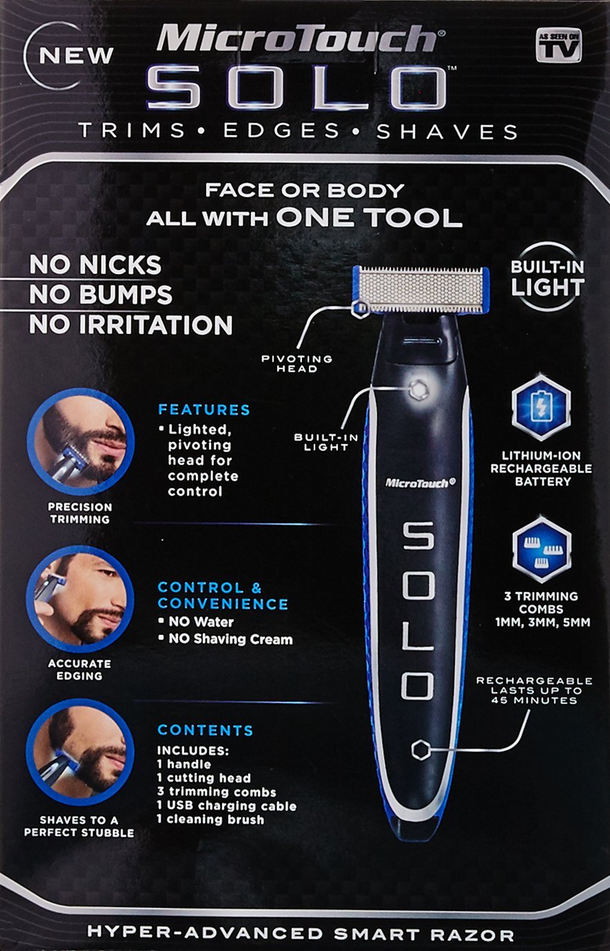 מגלח פנים נטען מקצועי עם 3 ראשים וטעינת USB – תמונה 4