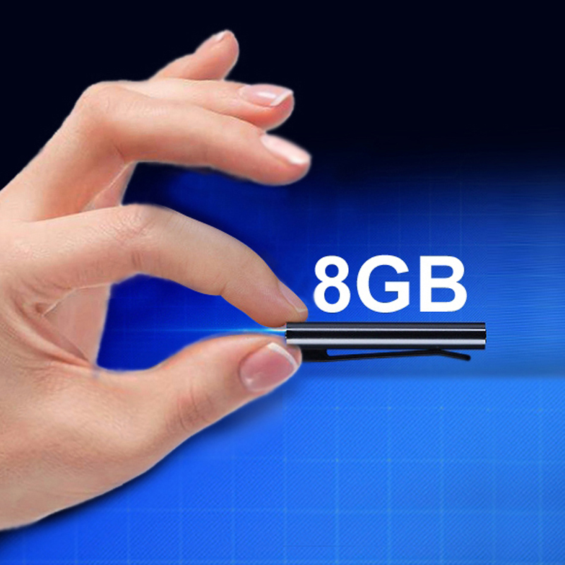 מקליט קול מיני דיסקרטי עם 8GB עד 50 שעות הקלטה – תמונה 3