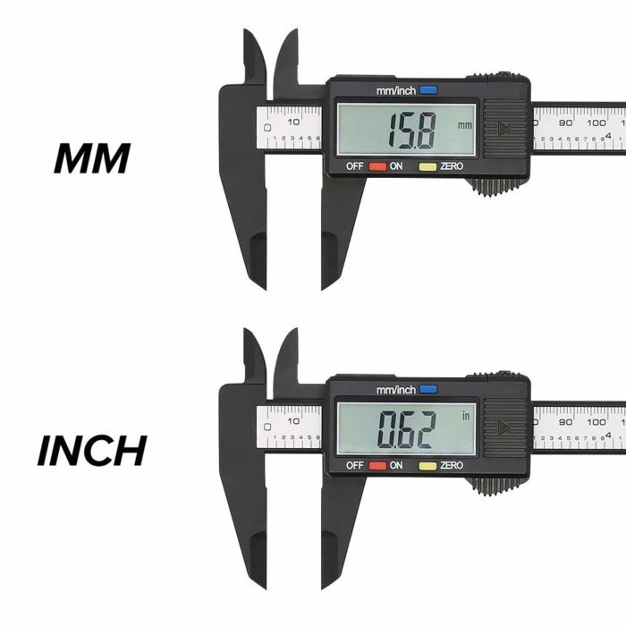 מד דיגיטלי לעובי עם מסך LCD – דיוק עד המילימטר – תמונה 2
