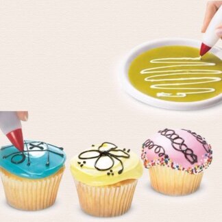 עט שוקולד לעוגות ומאפים – סיליקון לקישוט מושלם