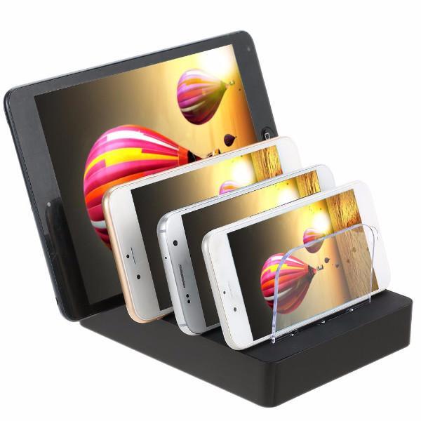 תחנת עגינה USB להטענת 4 מכשירים בו-זמנית – תמונה 4