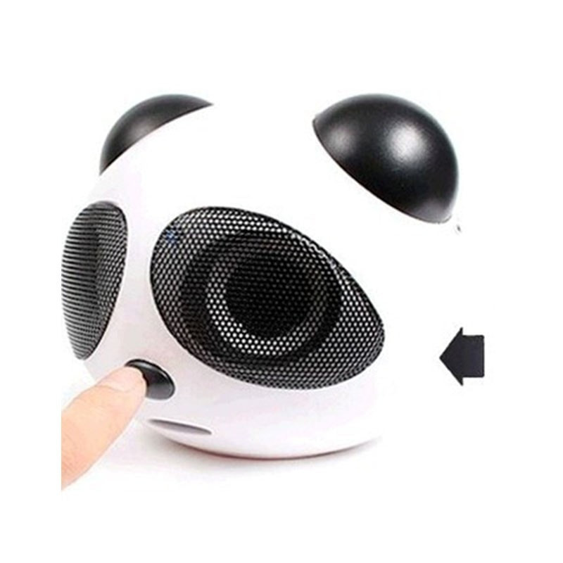 רמקול פנדה לילדים עם חיבור USB ו-AUX – מתנה מקורית – תמונה 4