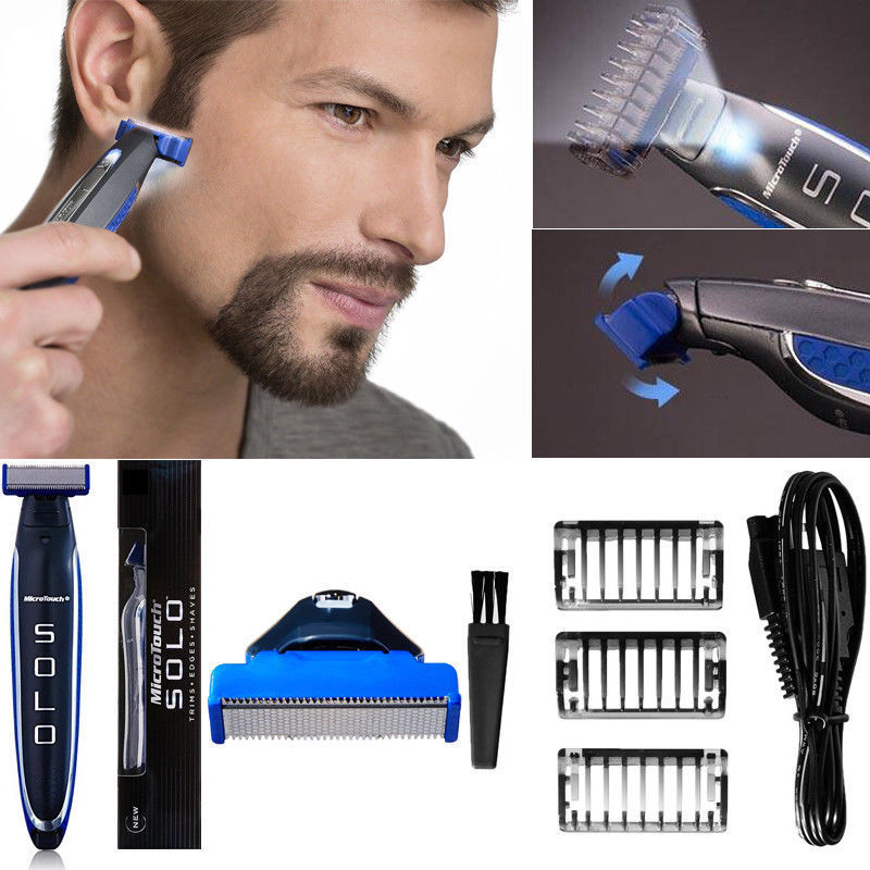 מגלח פנים נטען מקצועי עם 3 ראשים וטעינת USB – תמונה 3